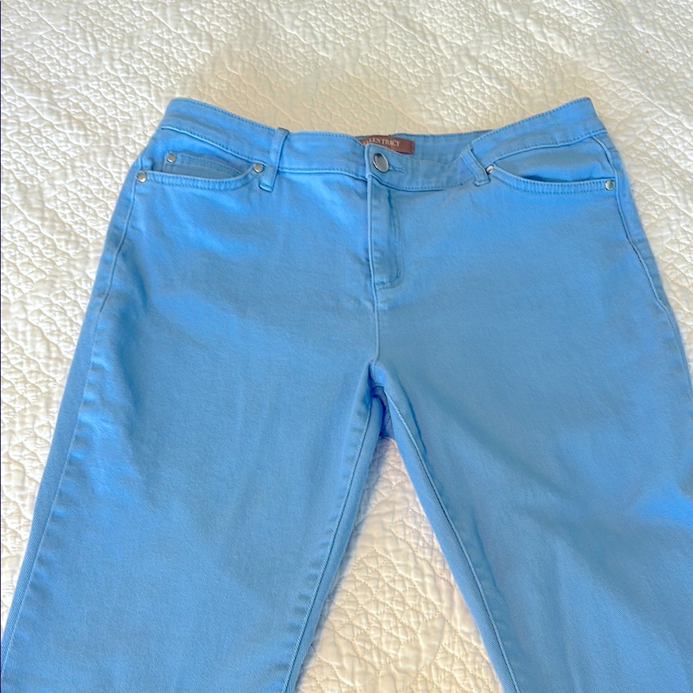 Women's LightBlue/Lavender Ellen Tracy 10 Jeans